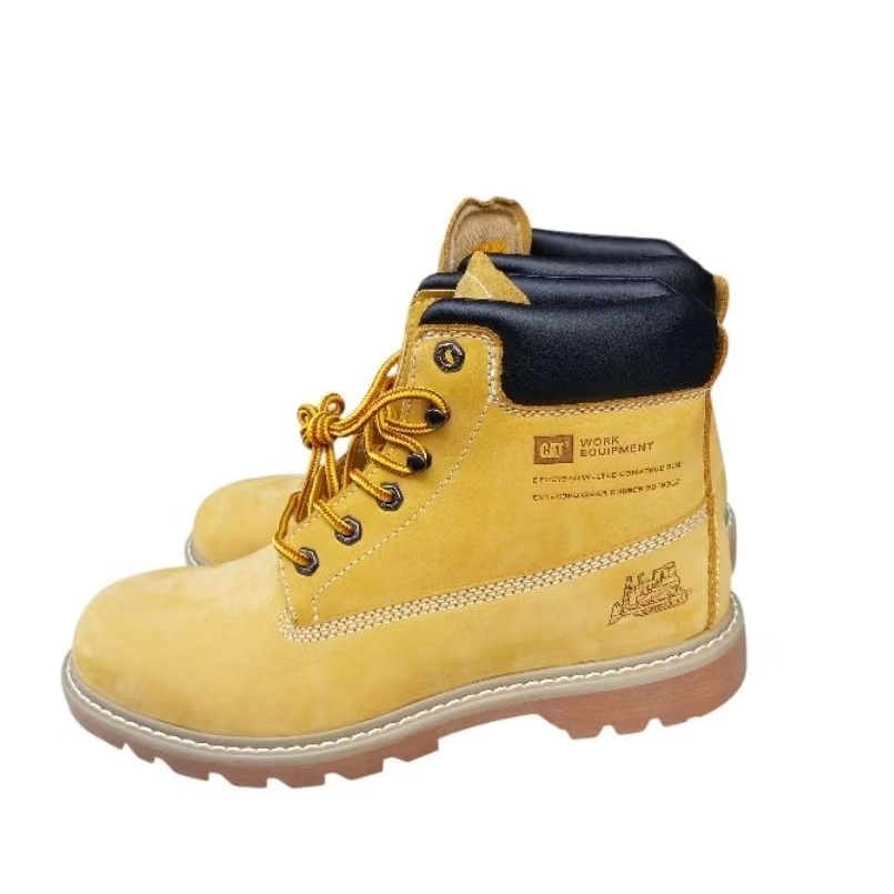 Sepatu Caterpillar Leather Upper Balance Boot Shoes