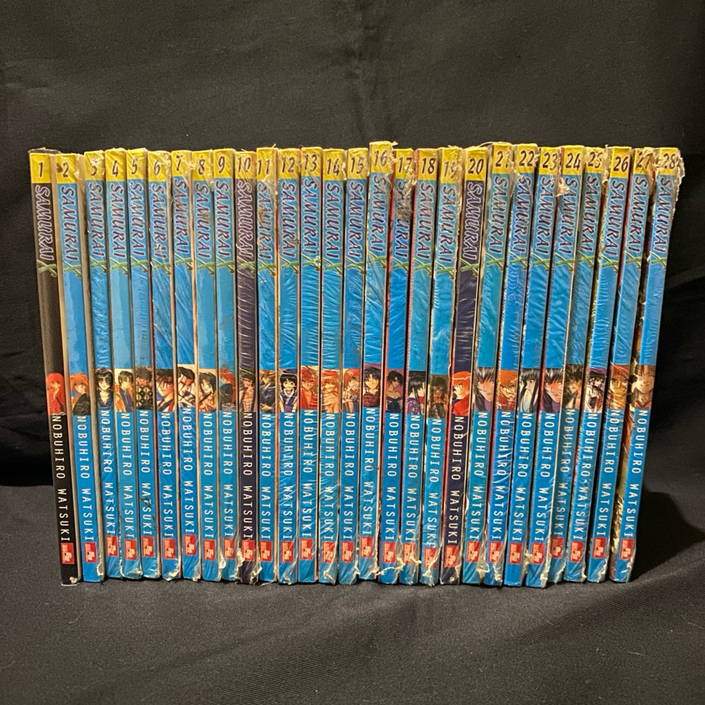 Paket Komik Manga Samurai X 1-28 Rurouni Kenshin Batosai