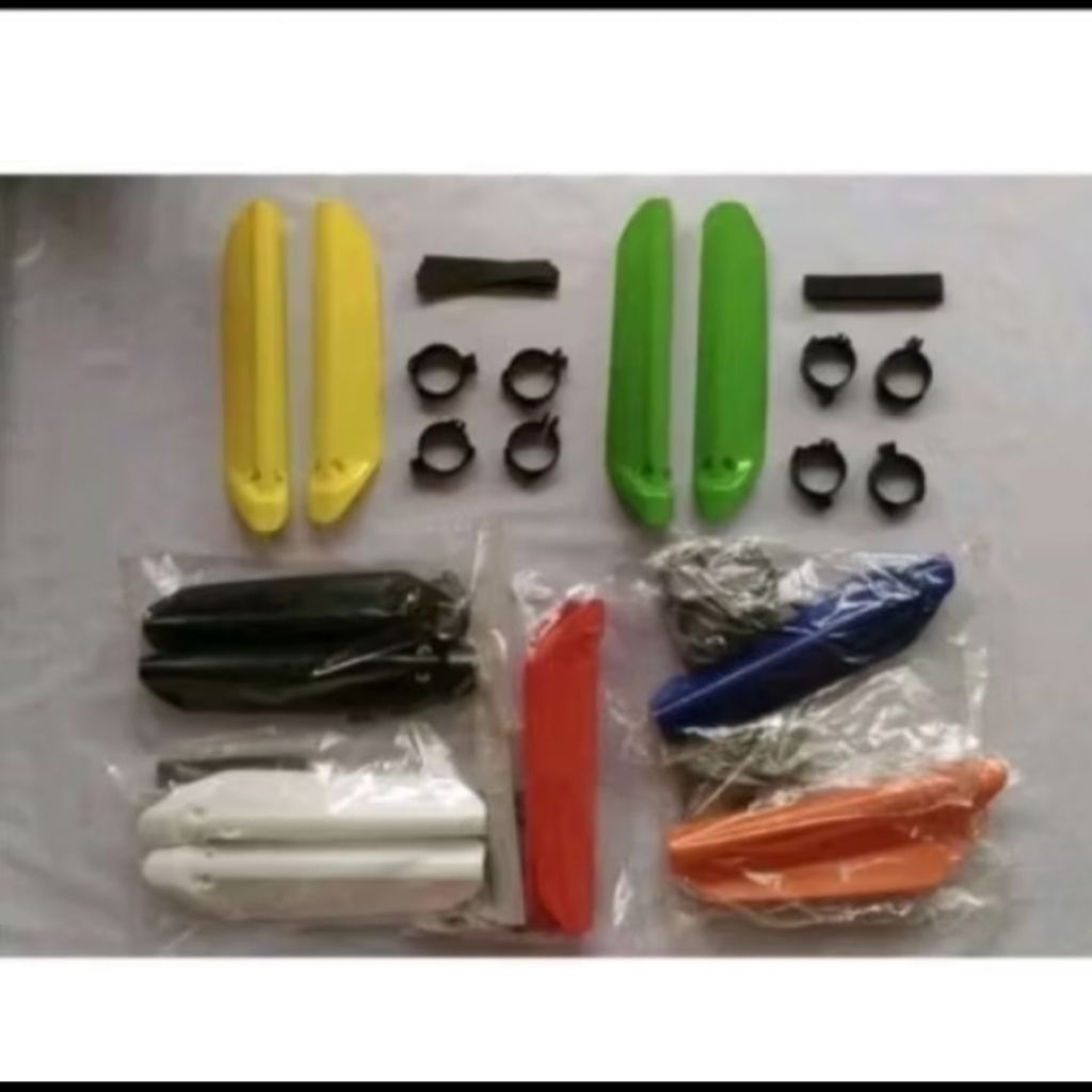 COVER SHOCK KLX 150 TUTUP SHOCK KLX150 FORK GUARD KLX 150 TRAIL SUPERMOTO MOTOCROSS