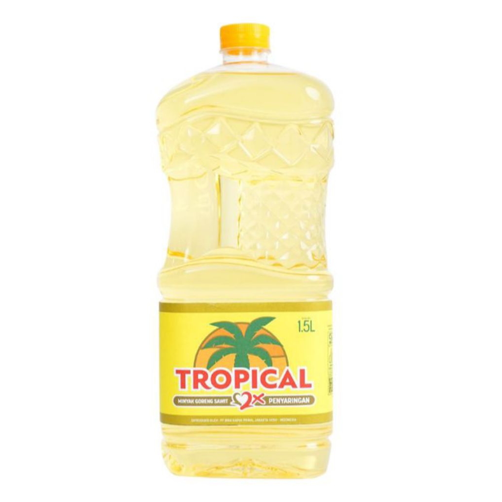 MINYAK GORENG TROPICAL BOTOL 1,5 LITER