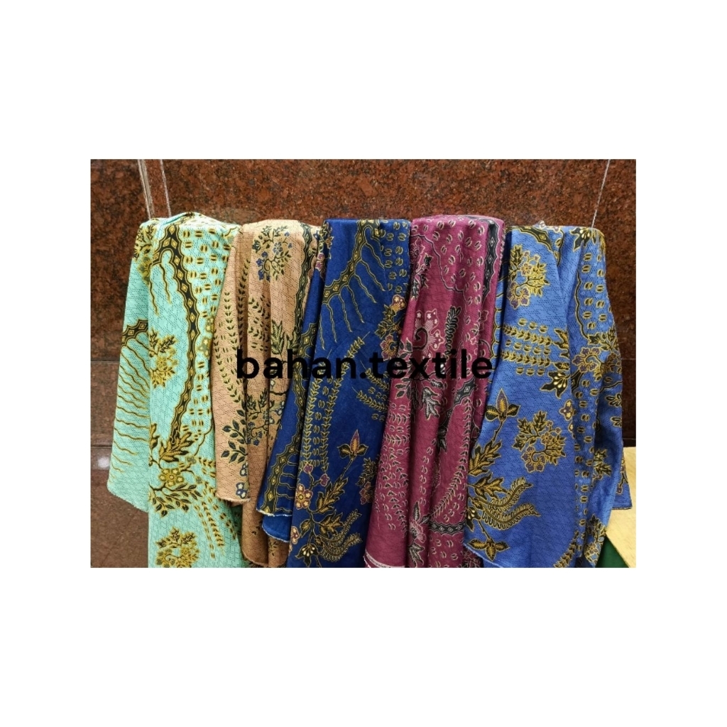 [[BAHAN METERAN]]BAHAN BATIK PRINTING SEMI SUTRA(FOIL)