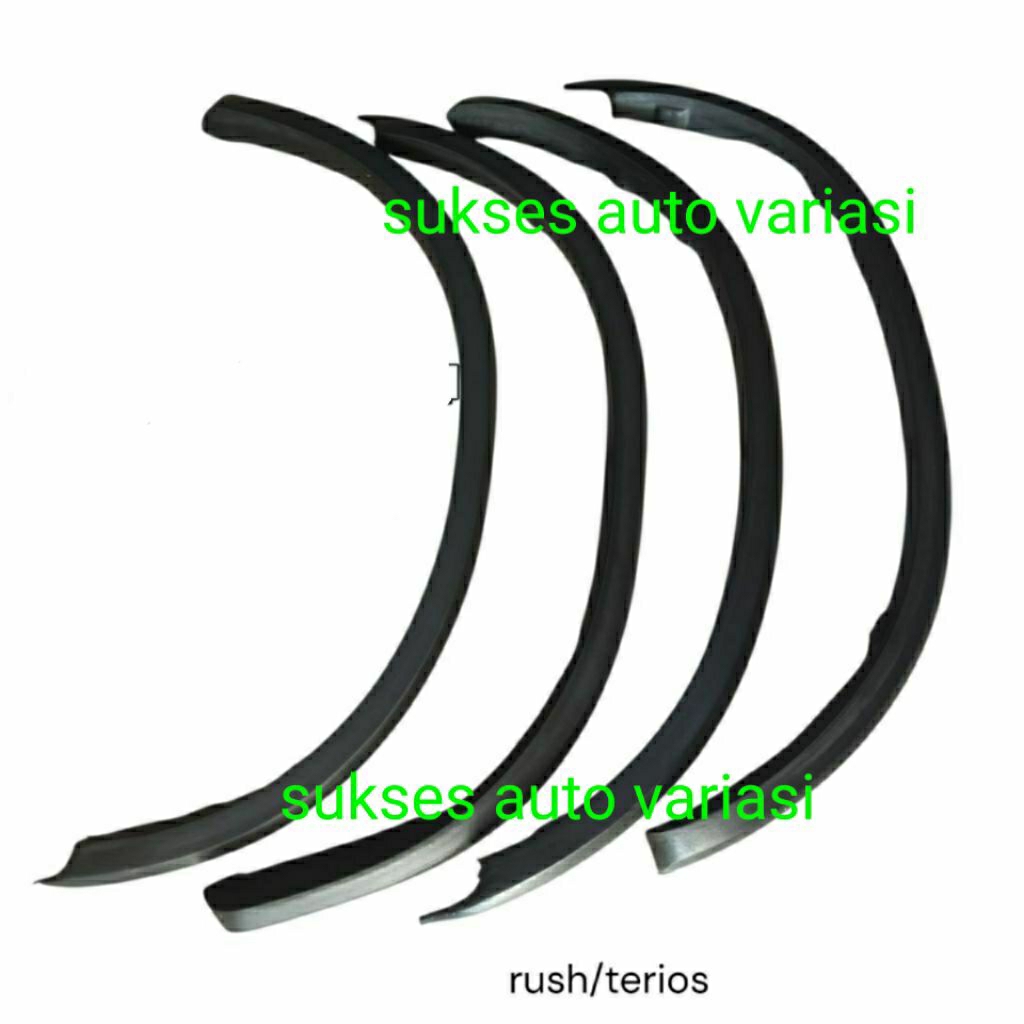 OVER FENDER RUSH/TERIOS 2007-2017 4PCS