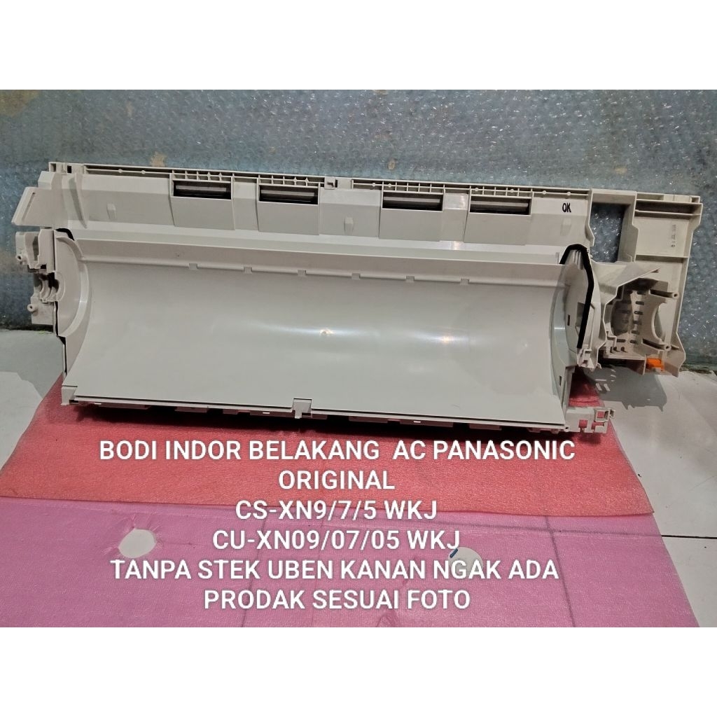 BODI BELAKANG   AC PANASONIC ORIGINALCS-XN9/7/5 WKJCU-XN09/07/05 WKJ PRODAK SESUAI FOTO