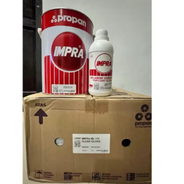 PROPAN IMPRA MELAMINE 131 CLEAR GLOSS GALON / FREE OBAT