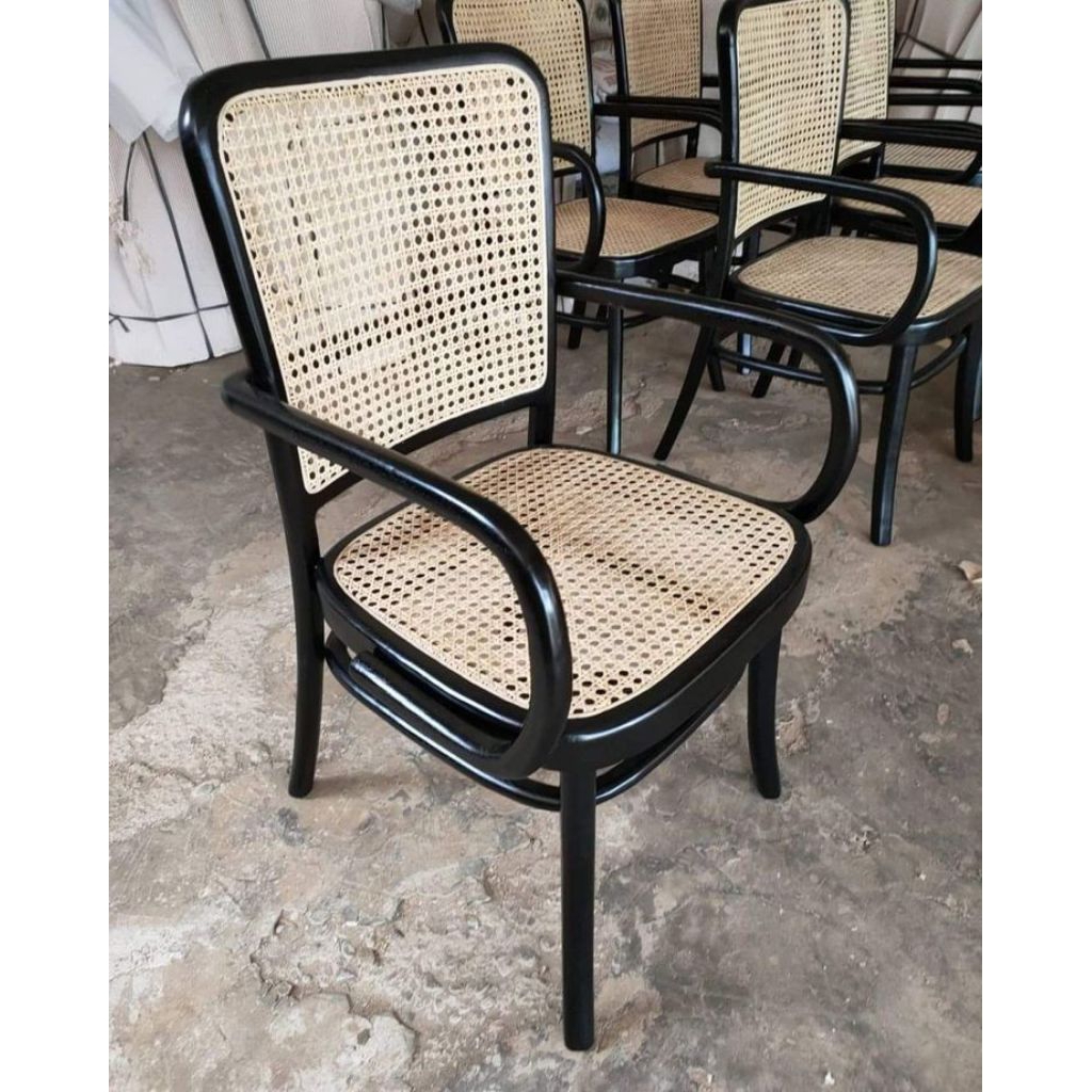 kursi cafe rotan terbaru/kursi cafe rotan Kevin/kursi rotan kayu jati/kursi cafe rotan minimalis/kur