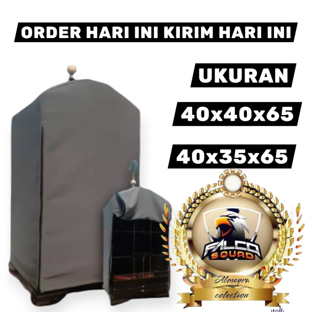 KRODONG SANGKAR BURUNG KOTAK DOUBLE RESLETING 40X40X65 40X35X65