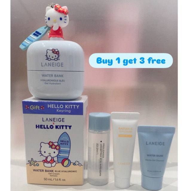 LANEIGE Waterbank X Hello Kitty Gel cream moisturizer