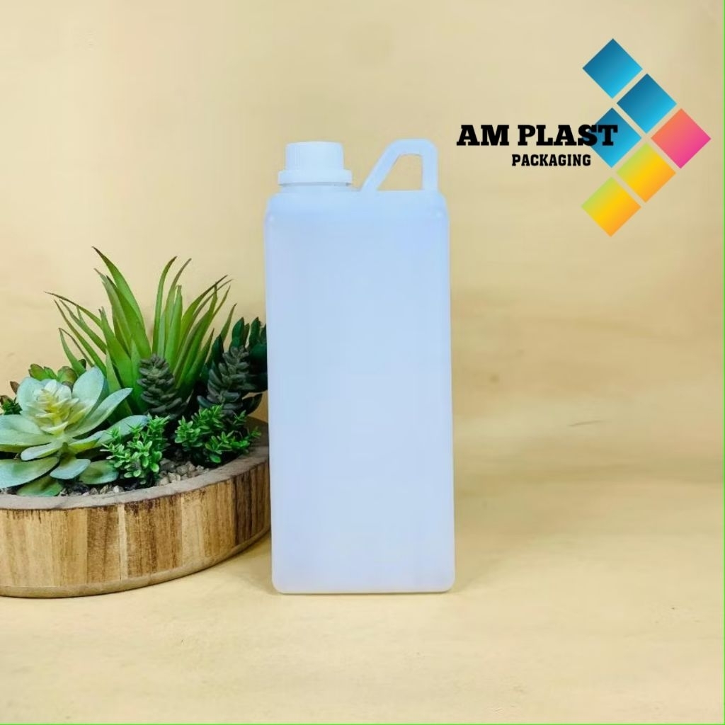 Jerigen 1liter segel/Jerigen 1liter natural hdpe