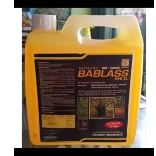 Herbisida BABLAS 490 sl 5 liter. basmi gulma tuntas
