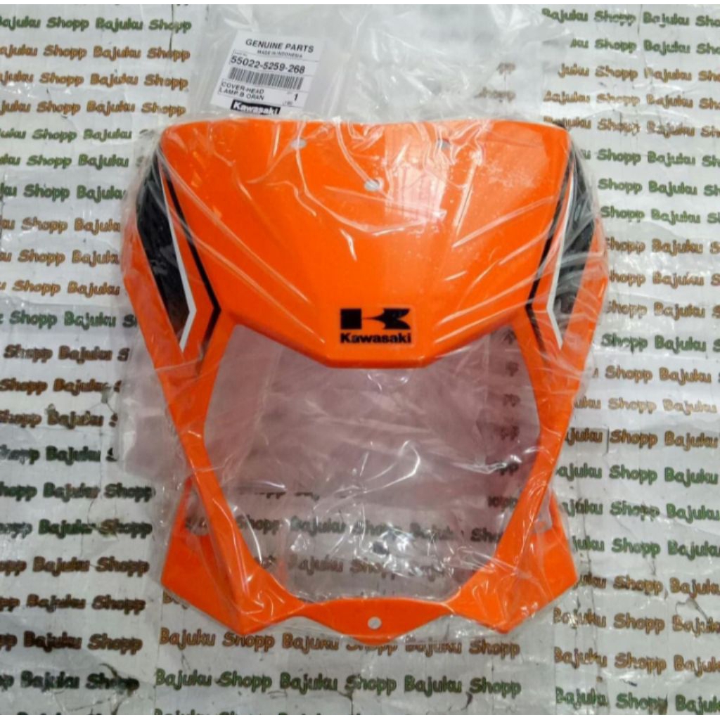 BATOK LAMPU DEPAN KLX150 BF ORANGE