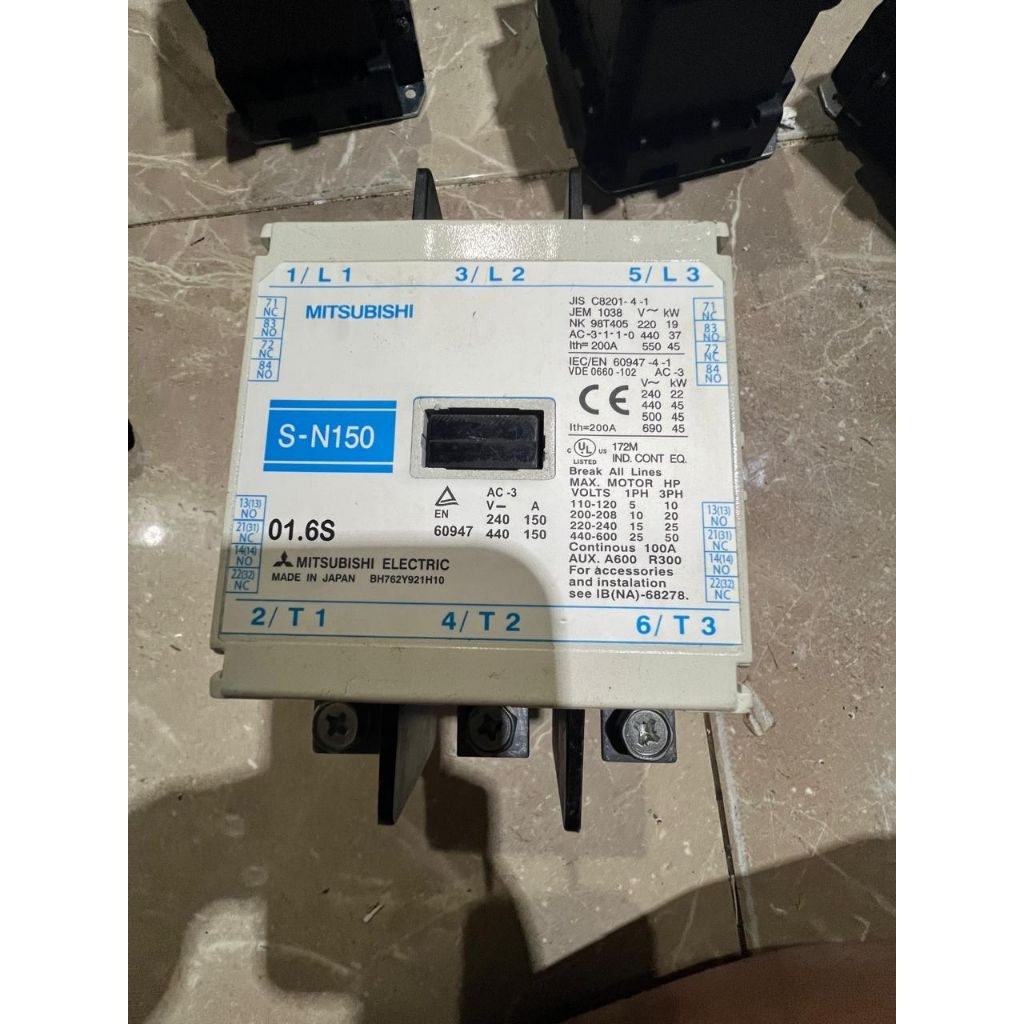 Contactor SN150 Original Mitsubishi 200a
