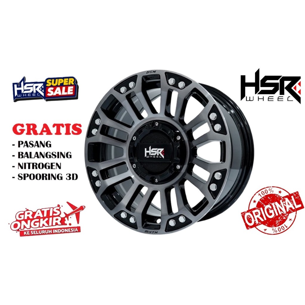 VELG MOBIL L300,GRANDMAX,LUXIO R14 TYPE HSR MYTH05 LEBAR 7 ET45