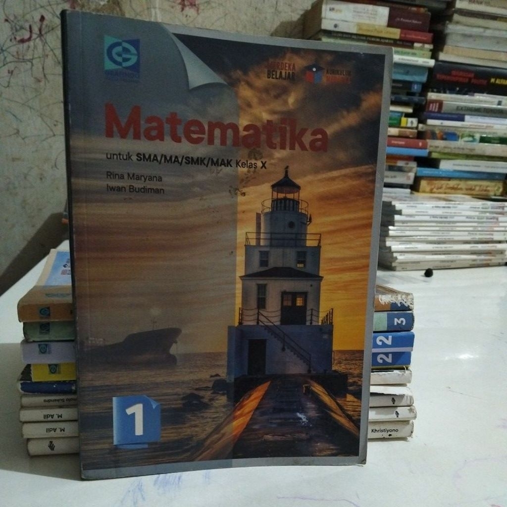buku Matematika SMA kelas 1-10 penerbit Grafindo