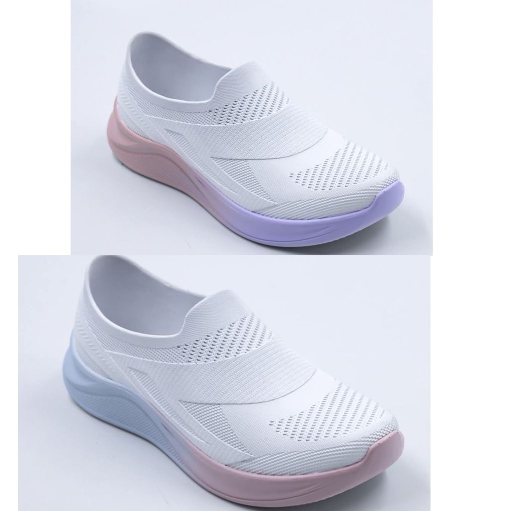 Sepatu slip on wanita pro att sepatu karet wanita nyaman dipakai sepatu olahraga wanita karet
