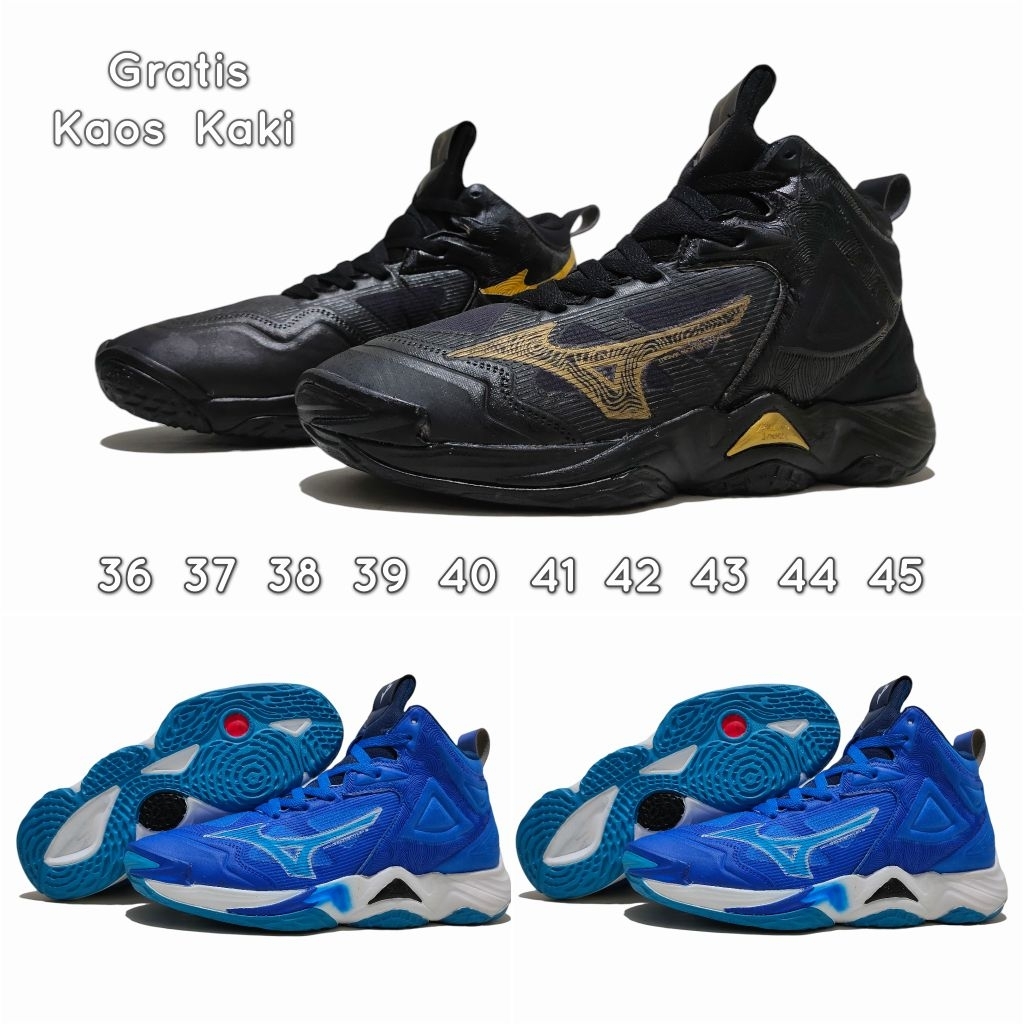 Sepatu Volly Mizuno Momentum 3 Mid - Mizuno Wave Momentum 2 Mid