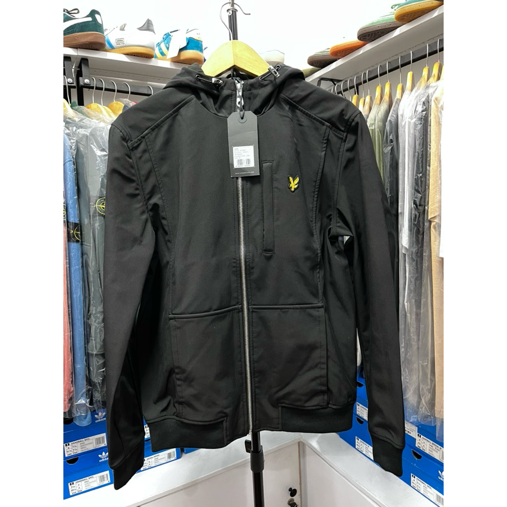 Jacket Lyle Scott Softshell Black BNWT Original 100% Size : XS dan L