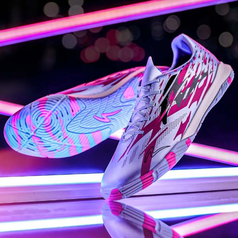 SEPATU FUTSAL SPECS ACCELERATOR ALPHA XTD ELITE FG LILAC BLUE OLAHRAGA SEPAK BOLA BEST QUALITY TERBA