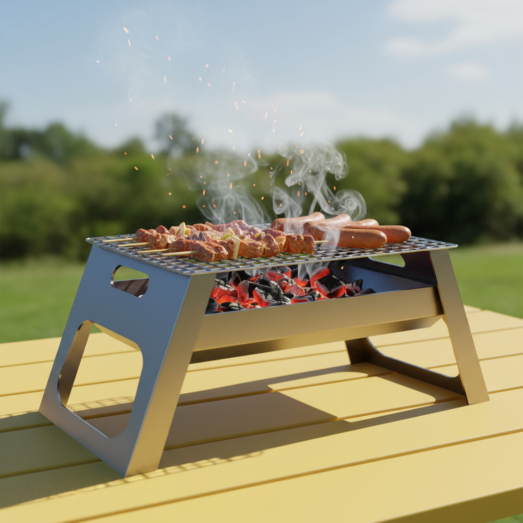 Alat Panggang Kompor Gas - Panggangan Pemanggang Sate Dan Sosis Bakar Alat panggangan ikan sosis aya