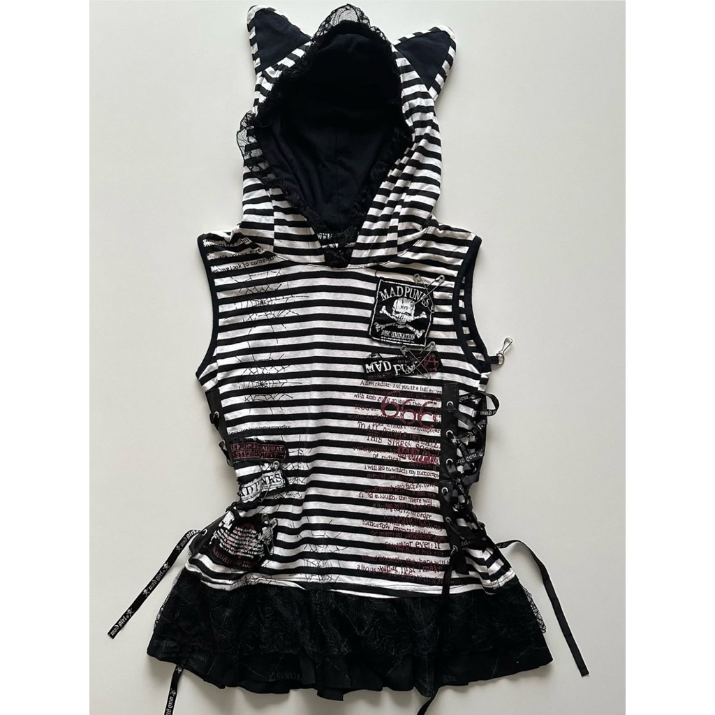 MAD PUNKS Y2K gothic lolita axes femme liz lisa sawako