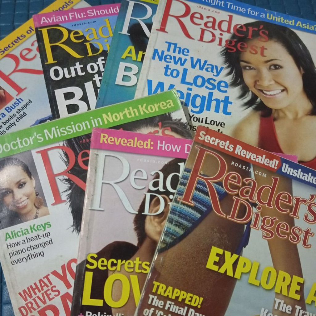 Majalah Reader's Digest / Readers Digest  Bebas pilih [preloved]