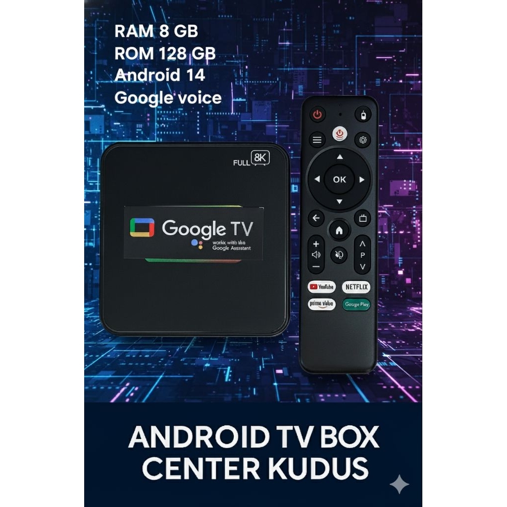 Android tv box update ram 4 GB ROM 32 android 15 .new fullset full aplikasi full chanel tv
