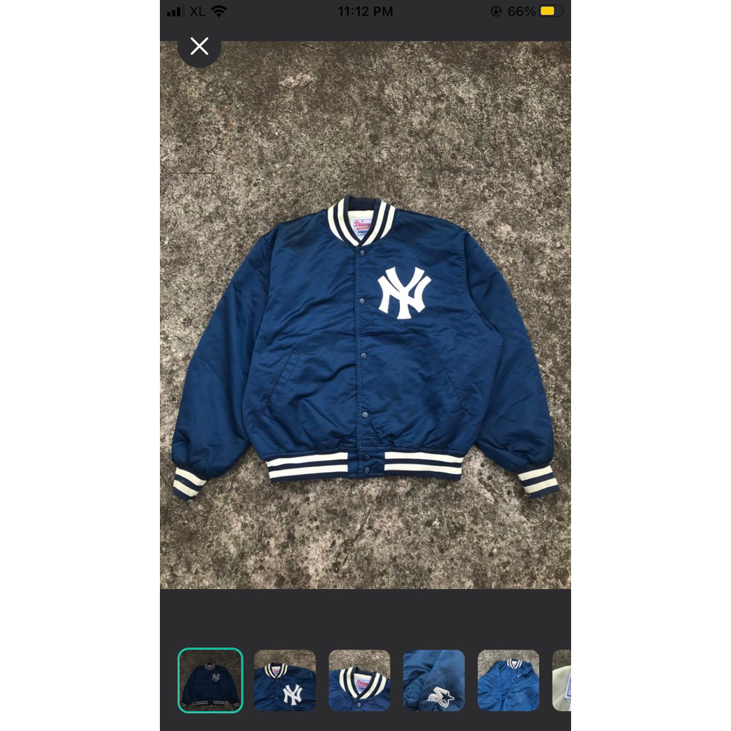 1990's Starter Yankees Varsity Jacket