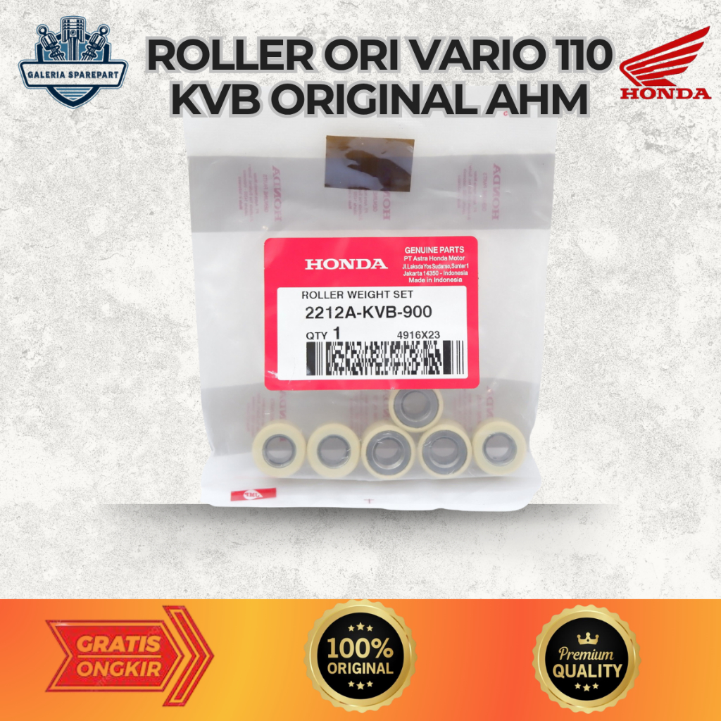 Roller Honda Beat FI / Vario 110 / Scoopy FI - Roller ORI Vario 110 KVB Original AHM
