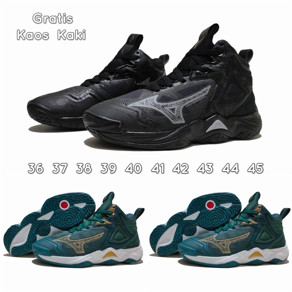 Sepatu  Mizuno Wave Momentum 3 - Mizuno Wave Mirage - Sepatu Mizuno  Wave Claw - Sepatu Voli Pria