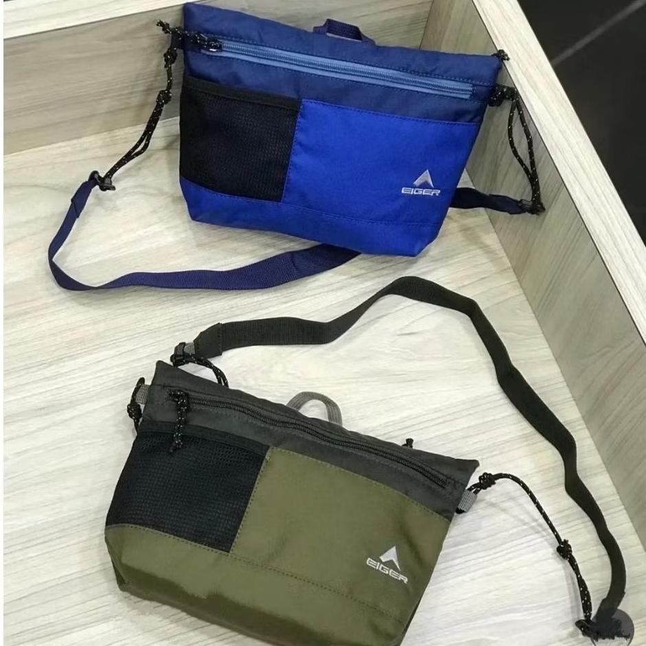 EIGER1989 Tas Selempang Original Pumice (Ori Garansi 1Tahun).