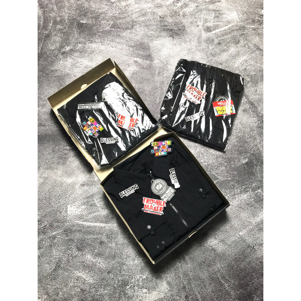 Overshirt Troublemaker Obsessed - Connoisseur Black
