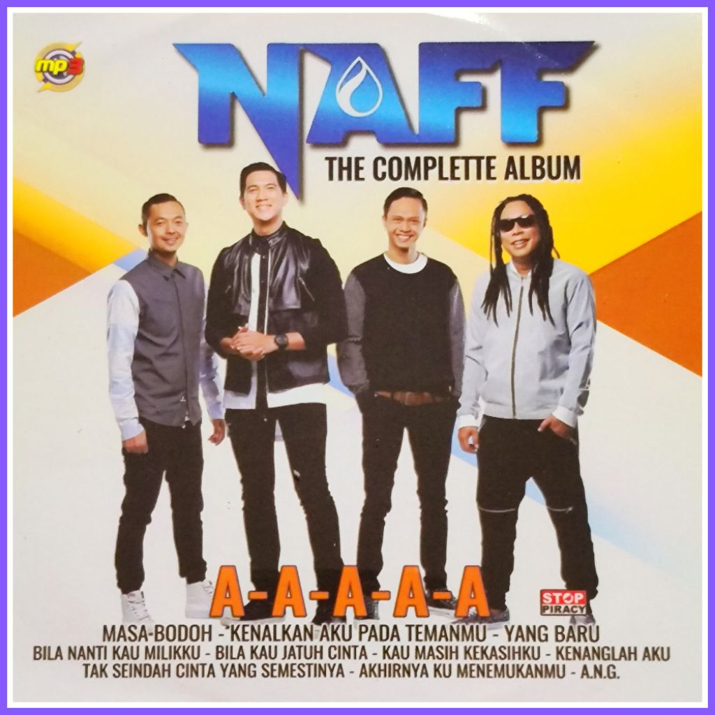 Kaset MP3 Audio 167 Lagu Pop Indo Judika - Naff Album Pilihan Terlaris