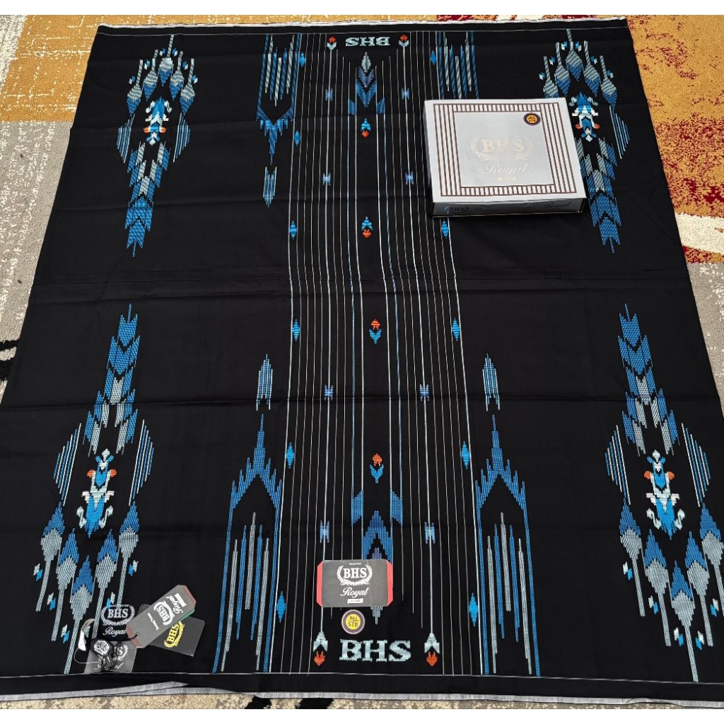 SARUNG BHS ROYAL STB SILVER JAHIT TENGAH