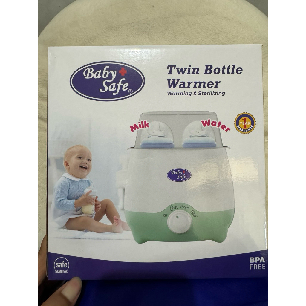 Twin bottle warmer NEW