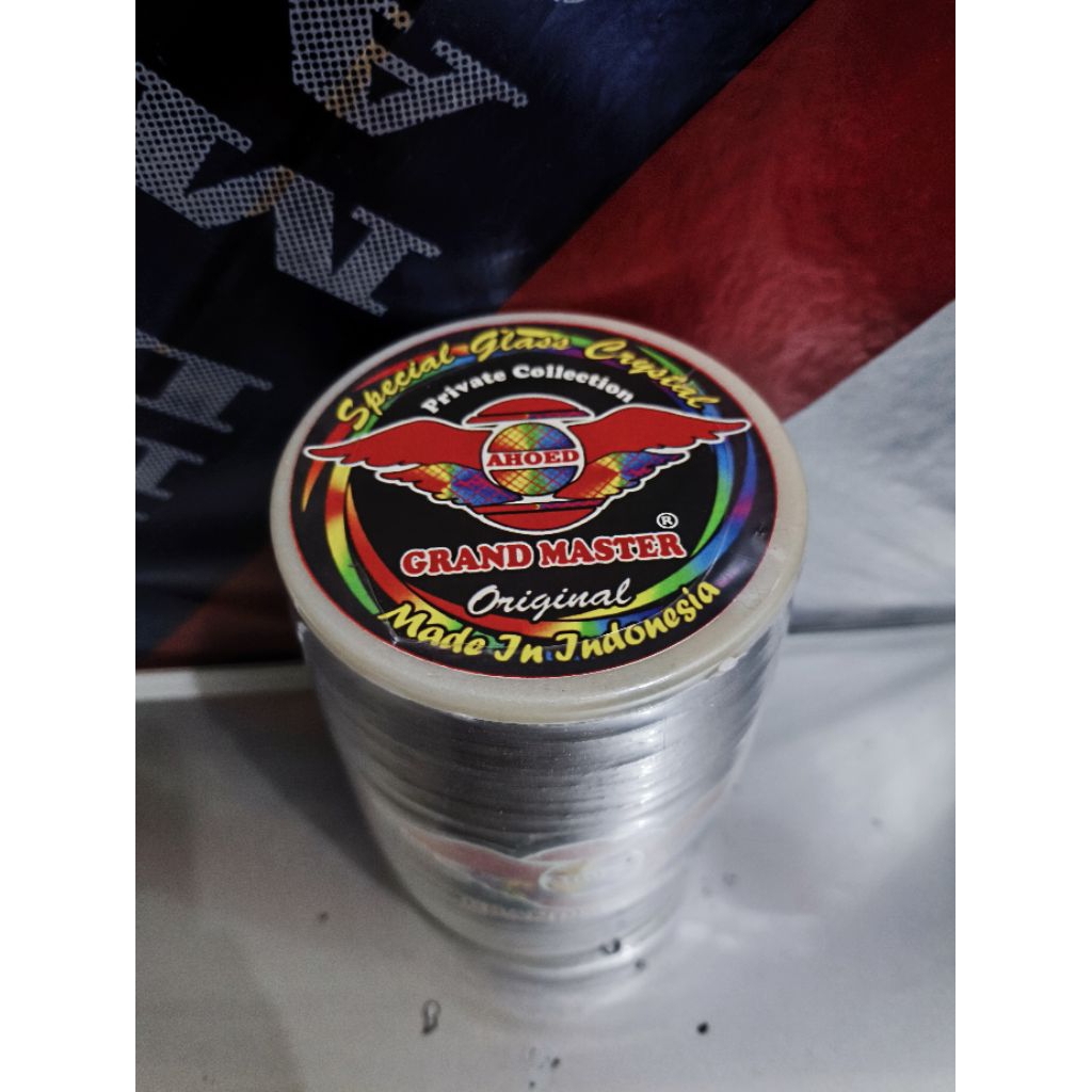 Gelasan GRAND MASTER by AHOED DC, matot 6000 yard size 0.23 bahan abu import