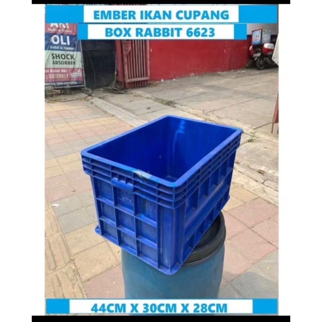 box rabbit 6623  Uk P. 44 L.30 T. 28cm (bekas berkualitas)