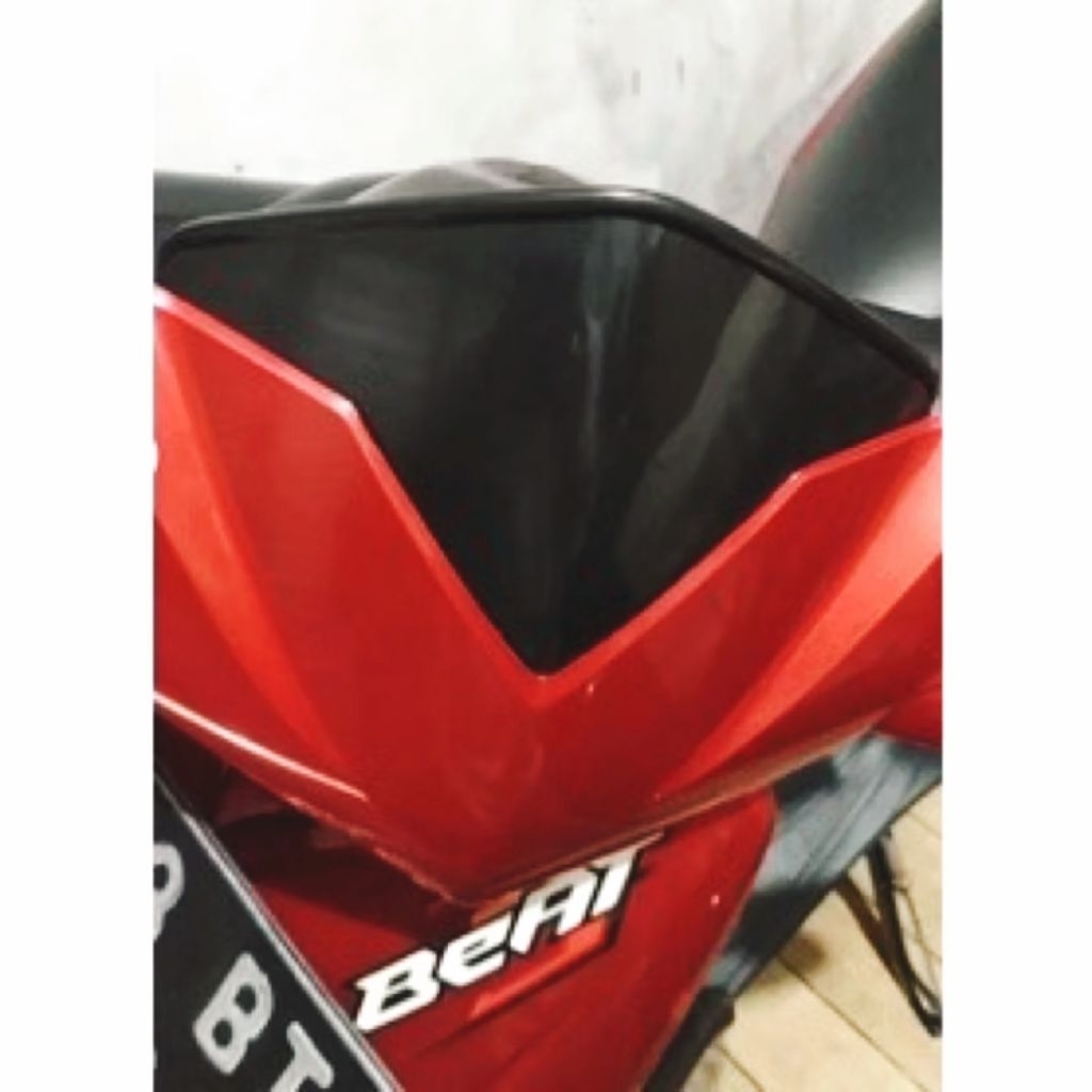Visor beat karbu lama old mini RPM