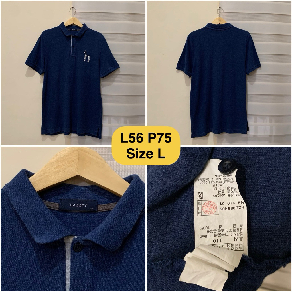 Poloshirt Hazzys Big Logo Original