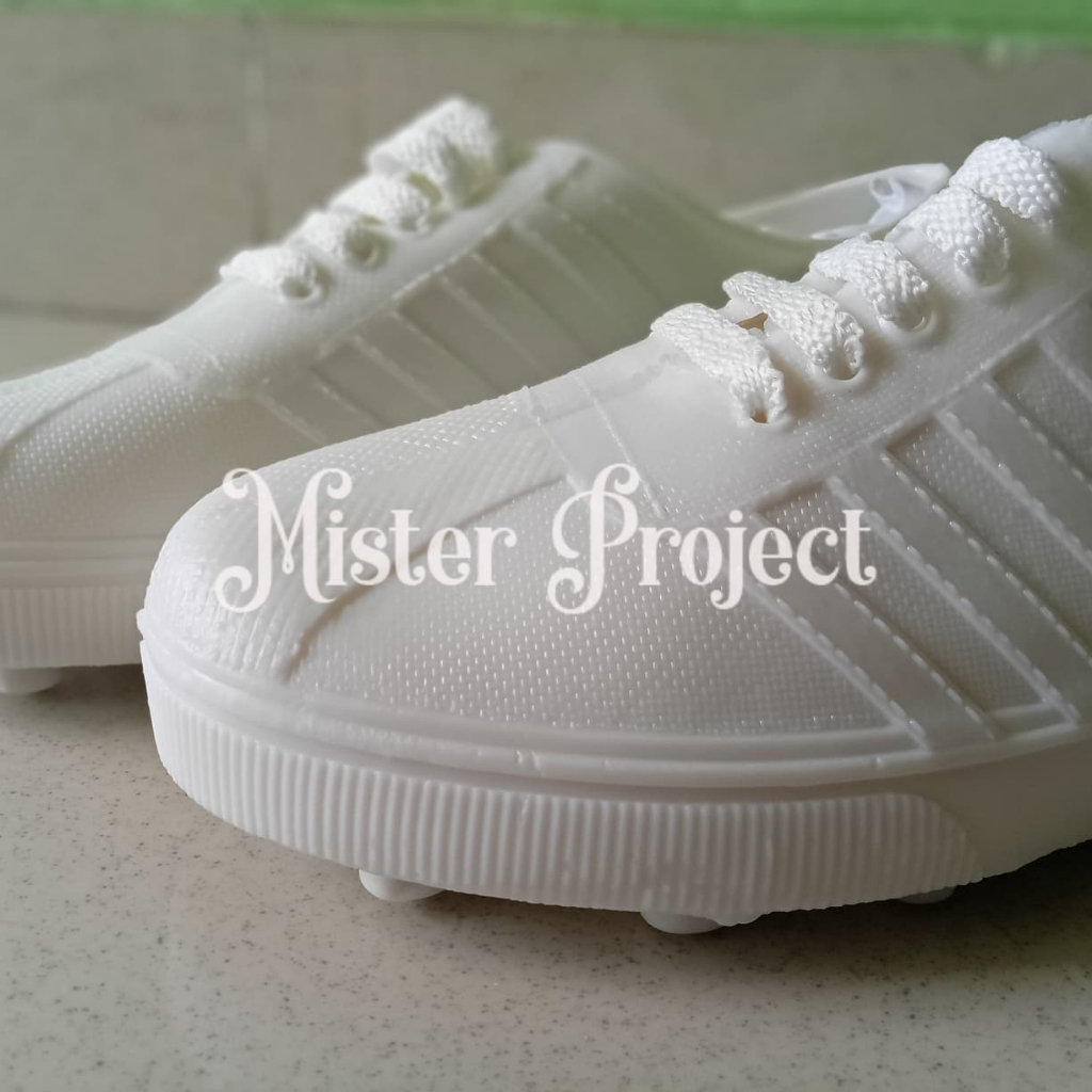 Sepatu Karet AP Putih/ Sepatu Selop AP/ Boot AP