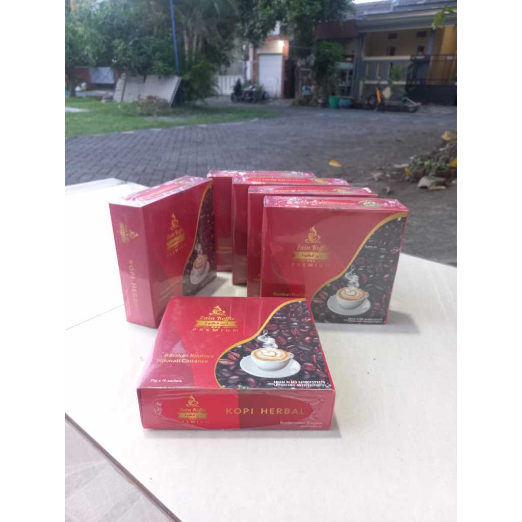 Zain Koffie Perkasa - KOPI STAMINA VITALITAS & KE-JANTANAN KUAT TAHAN LAMA Original isi 10 sachet