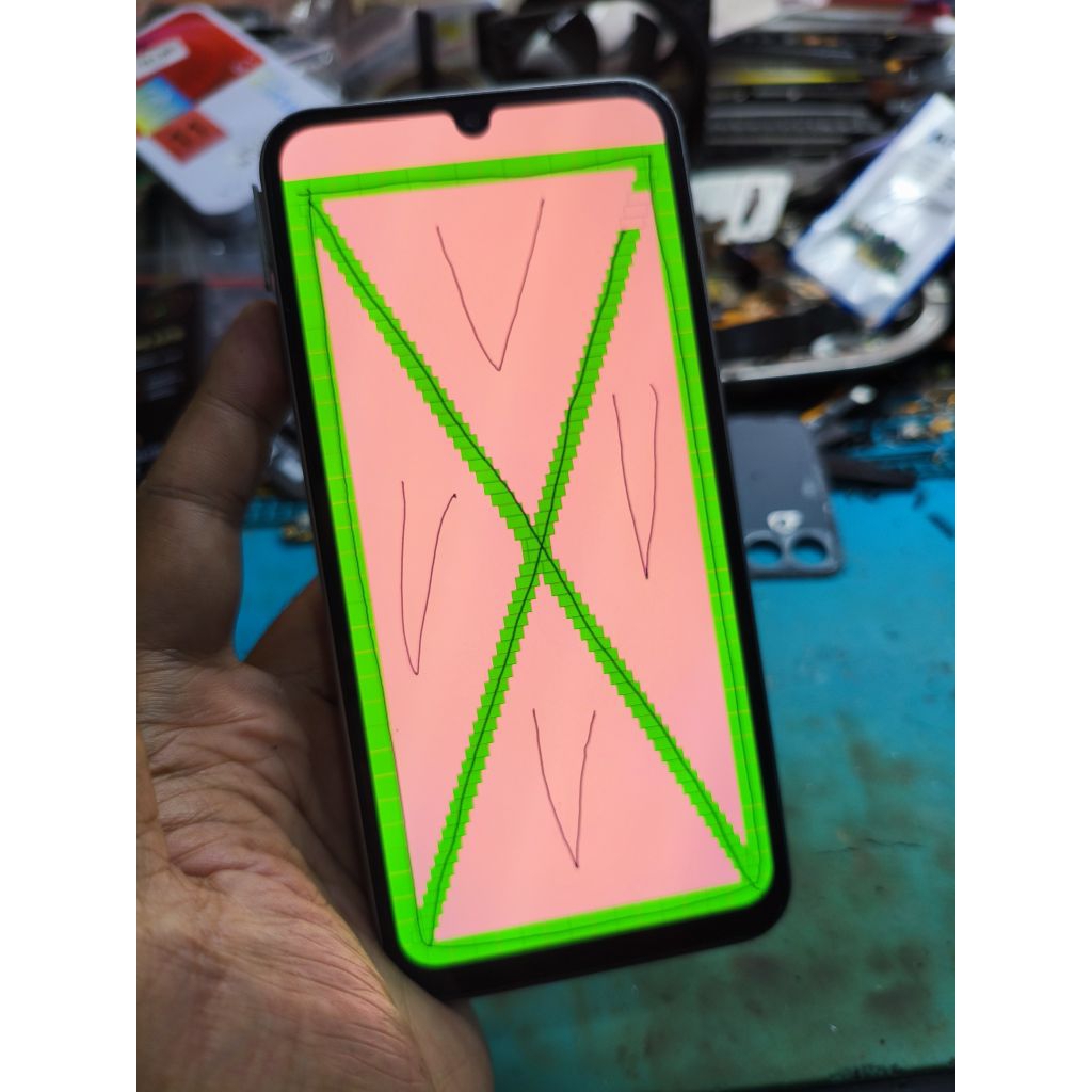 lcd copotan original Samsung a24