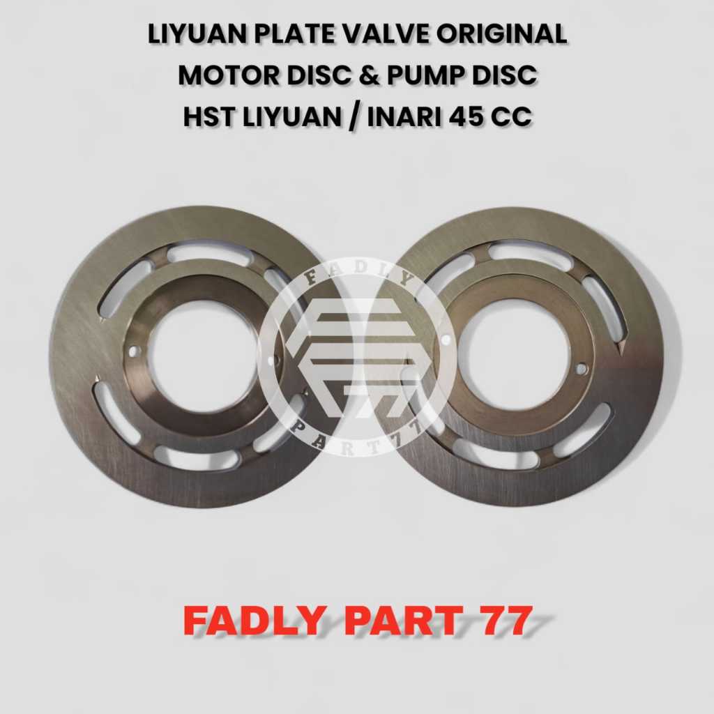 LIYUAN PLATE VALVE ORIGINAL MOTOR DISC / PUMP DISC HST LIYUAN / INARI 45 CC