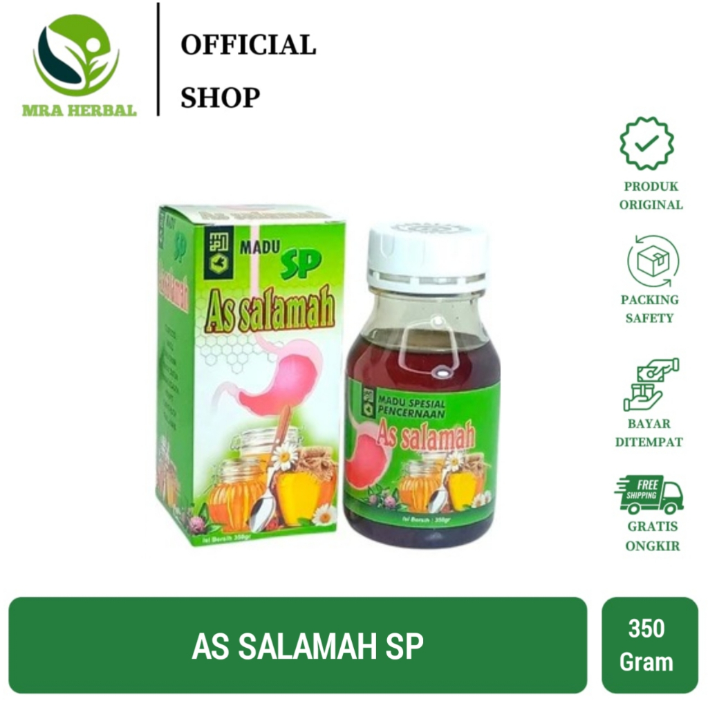 Madu As Salamah SP 350 Gr | Madu Lambung Assalamah Spesial Pencernaan