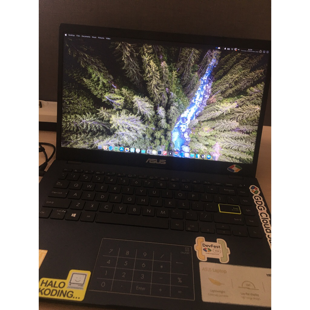 Asus E410ma | Laptop Second | RAM 4gb HDD 128GB Prosecor Intel Pentium N5050