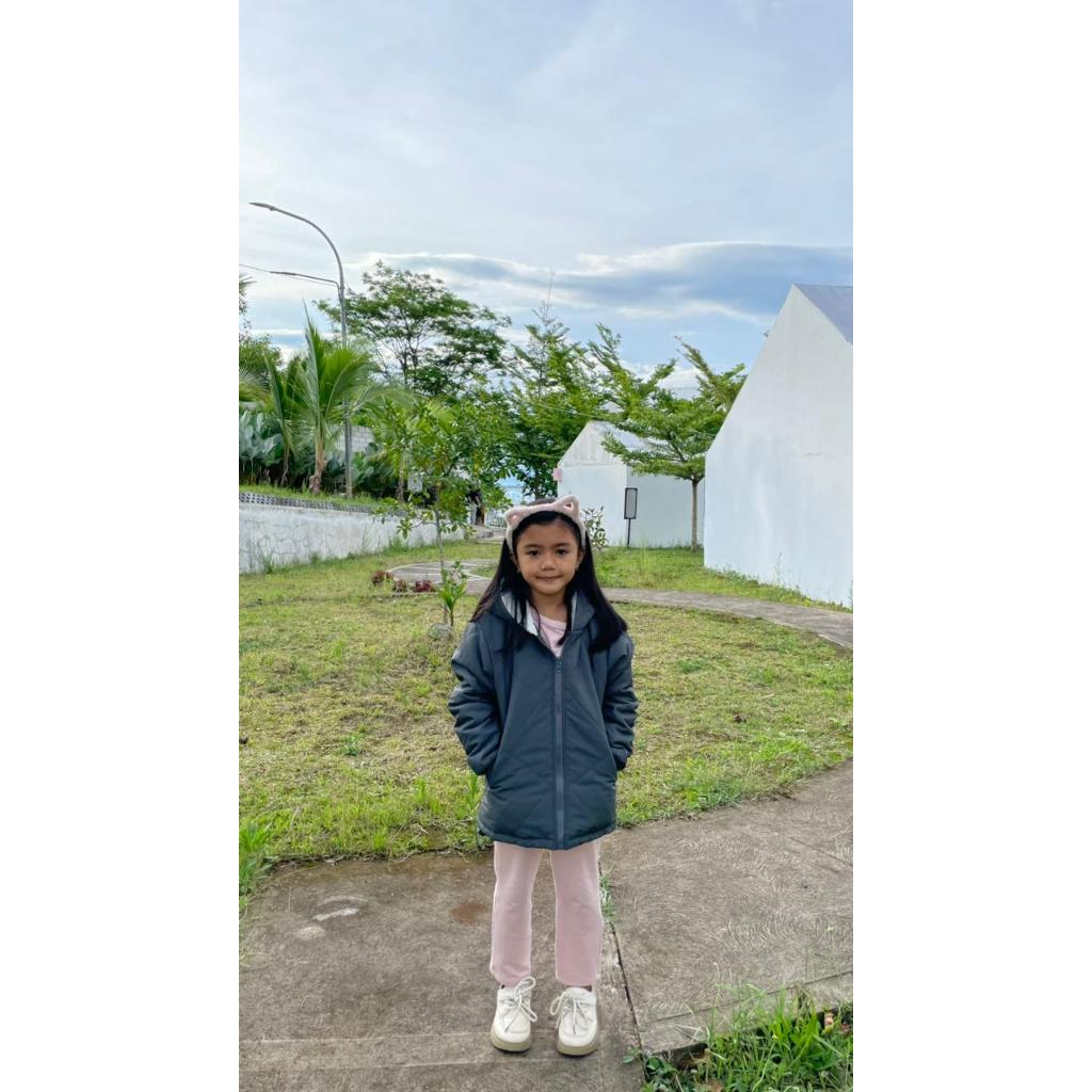 jaket anak hangat bulu/jaket unisex hangat/jaket hangat anak perempuan/jaket hangat anak laki-laki