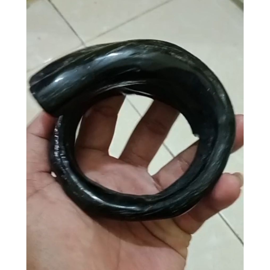 gelang akar bahar merah natural jumbo