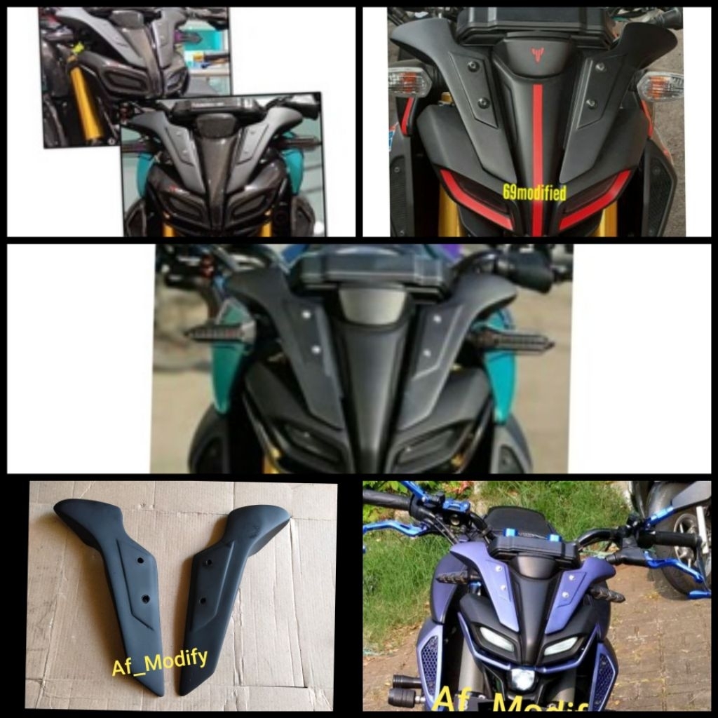 visor MT 15 variasi kepala MT 15