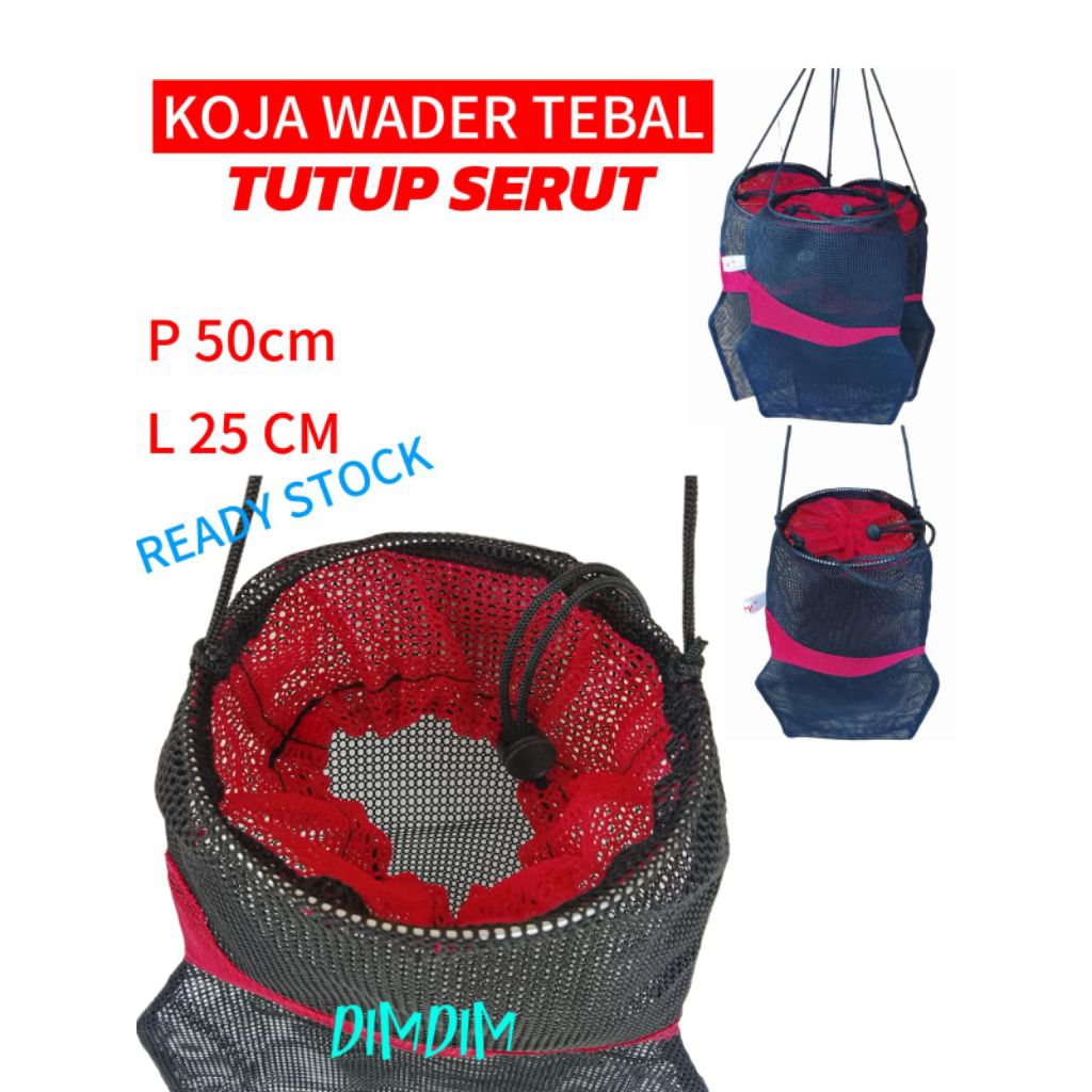 KOJA WADER KECIL MINI KORANG IKAN KECIL KERAMBA WADAH IKAN WADER NILEM TEBAL TERMURAH