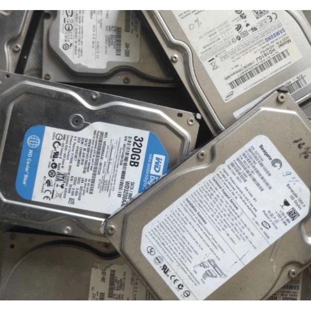 Hardisk Internal - HDD SATA PC 3.5 / Laptop 2.5 Inch - Kondisi Rusak Harddisk IDE ATA merk campur