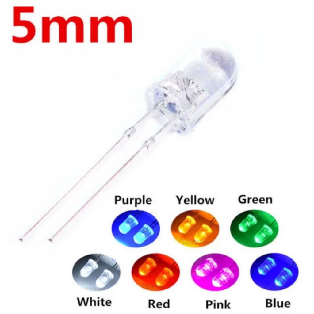 LED bening 5mm Layang-Layang