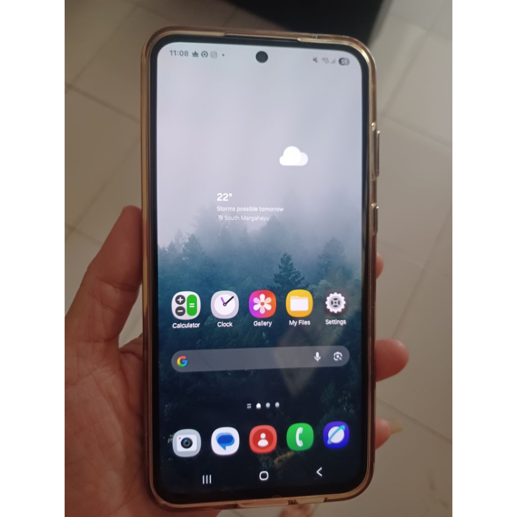 HP Samsung A55 5G second  like new 256Gb  ram 8Gb